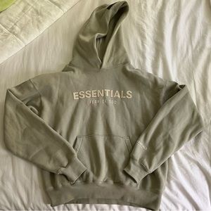 Essentials fear of god hoodie (kids size large)